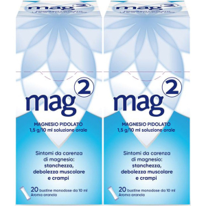 Cerca Offerte di mag 2 1,5 g/10 ml soluzione orale set da 2x20x10 bustina e acquista online