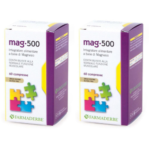 Cerca Offerte di mag 500 60 compresse set da 2 2x60 pz e acquista online