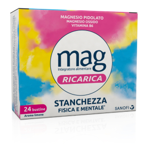 mag ricarica 24 ore 24bust bugiardino cod: 947075747 