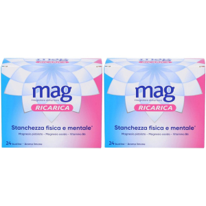 Cerca Offerte di mag ricarica con magnesio pidolato, ossido, vitamina b6 contr e acquista online