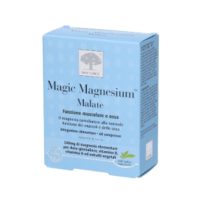 Cerca Offerte di magic magnesium malate integratore per la normale funzione di muscoli ossa e sistema nervovo 60 compresse e acquista online