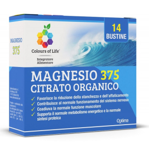 magnesio 375 citr 14 bustine colou bugiardino cod: 981625763 