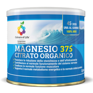 colours of life magnesio 375 c bugiardino cod: 978099568 