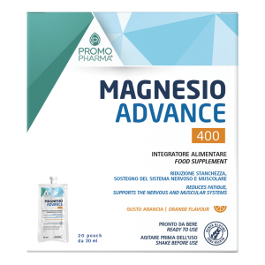 magnesio advance 400 20pouch bugiardino cod: 987247741 