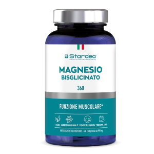 Magnesio bisglicinato stardea benessere funzione muscolare 60 compresse - varie