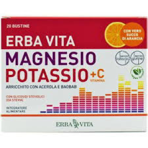 magnesio e potass +vit c20 bustine bugiardino cod: 975896996 