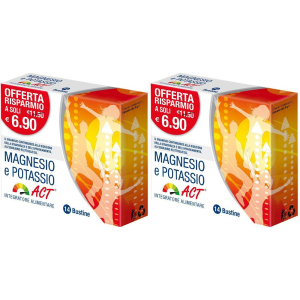 Cerca Offerte di magnesio e potassio act® set da 2 2x14 pz bustina e acquista online