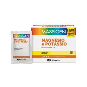 magnesio potassio 24+6 bustine bugiardino cod: 945030777 