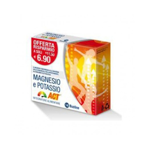 magnesio potassio act integratore per bugiardino cod: 926591761 