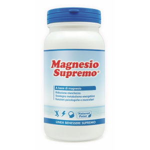 Magnesio supremo 150 g natural point linea integratore vitamine minerali