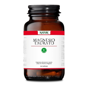 magnesio taurato 30 capsule veg bugiardino cod: 922414406 