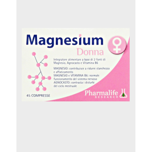 magnesium donna 45 compresse bugiardino cod: 926820806 