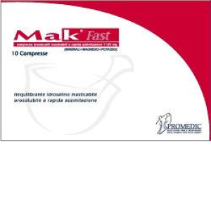 mak fast intensivo 10 compresse orosolubili bugiardino cod: 939635114 