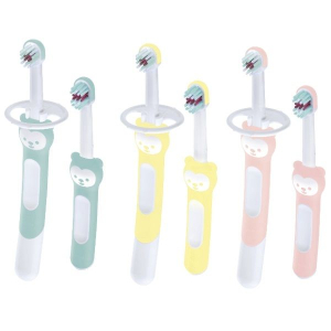 Cerca Offerte di mam spazz.learn to brush rosa x2 e acquista online