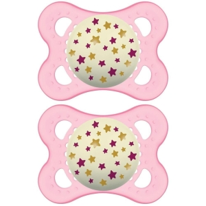 Cerca Offerte di Mam succhietto original night 2-6 mesi silicone femmina 2x1 st e acquista online