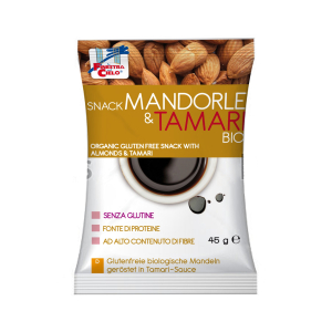 snack mandorle & tamari bio45g bugiardino cod: 926079385 