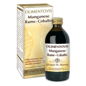 manganese rame cobalto olimentovis 200 ml bugiardino cod: 973732807 