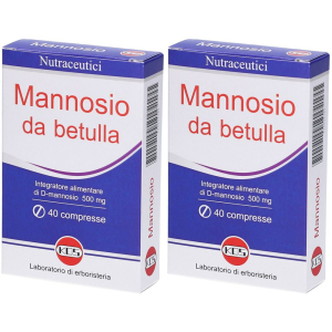 Cerca Offerte di mannosio da betulla set 2 2x40 pz compresse e acquista online