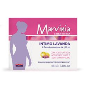 marvinia intimo lavanda - 4 flaconi monodose bugiardino cod: 900132390 