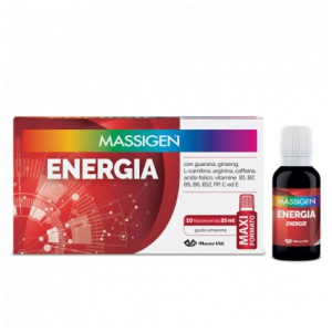 Massigen energia 10 flaconi 25ml
