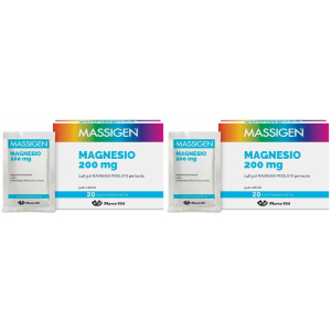 Cerca Offerte di massigen® magnesio bustine set da 2 - risparmia il 15% con codice: e acquista online