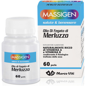 massigen olio di fegato di merluzzo 60 perle bugiardino cod: 931152728 