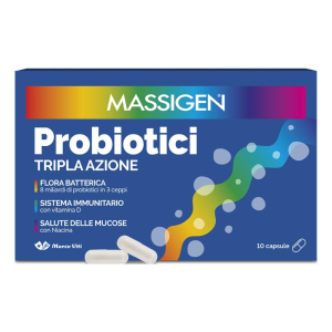 Massigen probiotici 10 capsule 2024