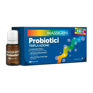 massigen probiotici10flx8ml pp bugiardino cod: 943330340 