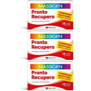 Cerca Offerte di massigen pronto recupero compresse masticabili 3x54 g e acquista online