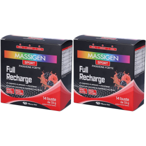 Cerca Offerte di massigen sport full recharge bustine gusto frutti di bosco set da 2 - e acquista online