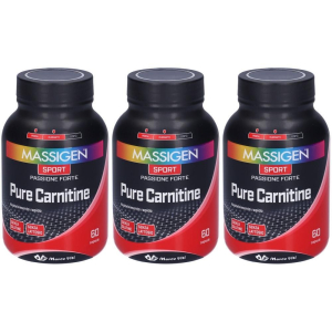 Cerca Offerte di massigen sport pure carnitine capsule 3x60 g e acquista online