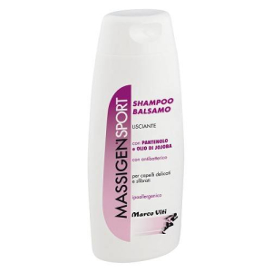 massigen sport shampoo balsamo 200ml bugiardino cod: 937424796 