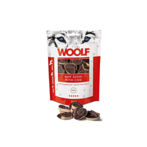Cerca Offerte di mast woolf cane snack mini/medium/maxi sushi manzo merluzzo 100gr e acquista online
