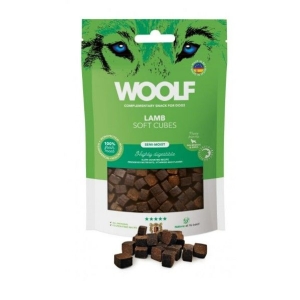 Masticabili Woolf Snack Cane Soft Cubes Agnello 100 g