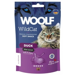 Masticabili Woolf Wild Gatto Soft Snack Anatra 50 g