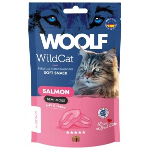 Masticabili Woolf Wild Gatto Soft Snack Salmone 50 g