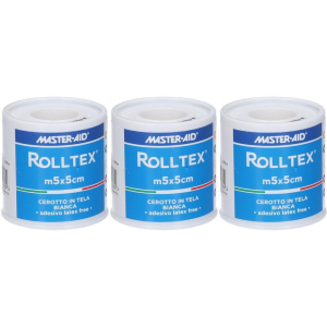 Cerca Offerte di master aid cerotto in rocchetto rolltex tela 5x5 1 st e acquista online