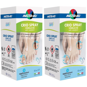 Cerca Offerte di master aid foot care crio-spray verruche 2x50 ml spray e acquista online