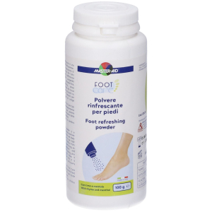 Master-aid footcare polvere rinfrescante per piedi 100 grammi