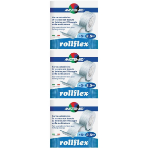 Cerca Offerte di master-aid® rollflex® 5m x 2,5 cm garza autoadesiva 3x1 pz cerotto e acquista online
