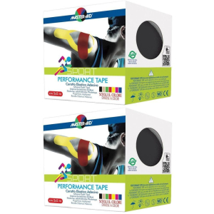 Cerca Offerte di master-aid sport perform black taping neuromuscolare 5 x 500 cm 2x1 pz e acquista online
