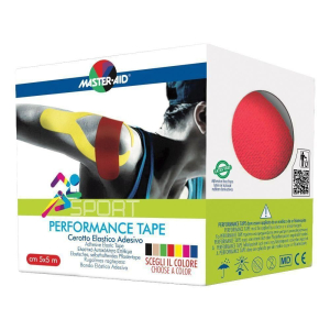 Cerca Offerte di master-aid sport perform red taping neuromuscolare 5 x 500 cm 4x1 st e acquista online