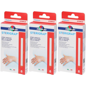 Cerca Offerte di master-aid sterigrap strip adesivo sutura ferite 75x6 mm 3x6 st e acquista online