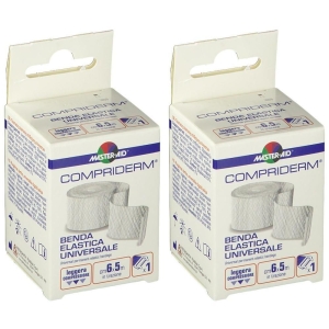 Cerca Offerte di Masteraid® compriderm® benda elastica 6 cm x 5 m 2x1 pz assorbenti e acquista online