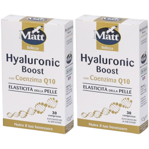 Cerca Offerte di matt® benessere acido ialuronico q10 con vit c 2x12 g compresse e acquista online