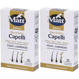 Cerca Offerte di matt® biorifoltin capelli set da 2 2x16,5 g capsule e acquista online