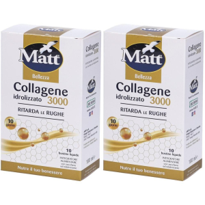 Cerca Offerte di matt® collagene idrolizzato 3000 2x100 ml soluzione orale e acquista online