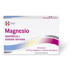 matt pharma magnesio 30 compresse bugiardino cod: 934509757 