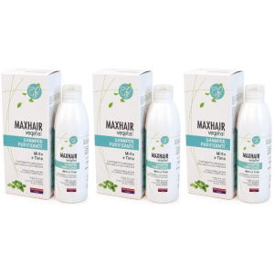 Cerca Offerte di maxhair vegetal shampoo purificante 200 ml 3x200 ml e acquista online