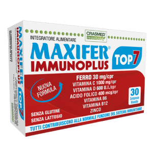 maxifer immunoplus top 7 30 compresse bugiardino cod: 980533119 